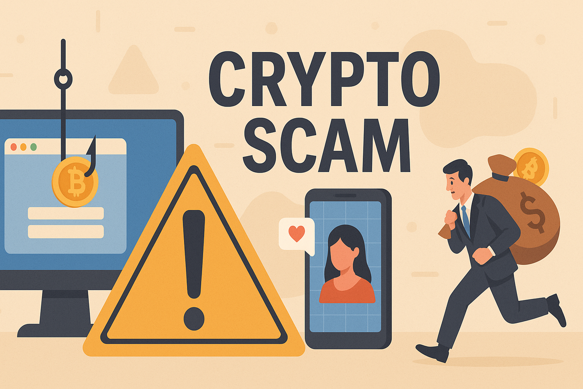 Crypto Scams Explained: Common Traps and How Investors Can Stay Alert
